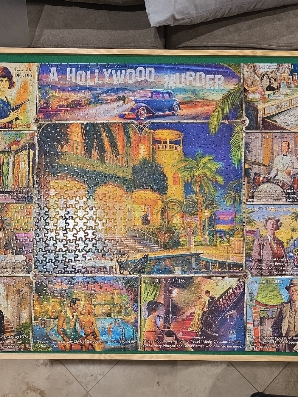 A Hollywood Murder 1000 Piece Puzzle